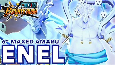 6 Maxed Amaru Enel Ss League Gameplay One Piece Bounty Rush Youtube