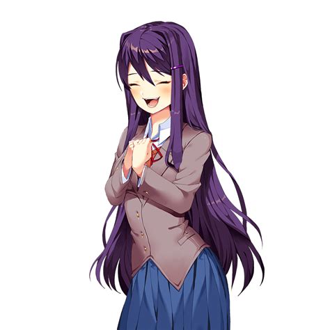 Yuri With A Very Cute Expression Fangs Ddlc