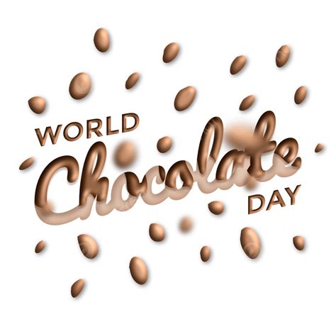 World Chocolate Day Png Picture World Chocolate Day Design With Splash