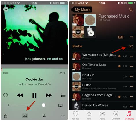 Songs that don't match the humming sample get discarded quickly before the software minimizes its options. How to shuffle all songs in the Music app in iOS 9