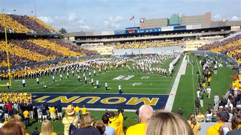 Pride Of West Virginia Mountaineer Marching Band Youtube