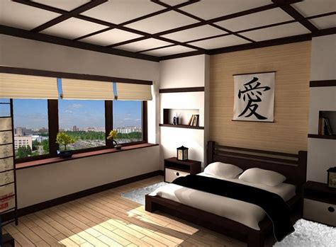 Asian Inspired Bedrooms Design Ideas Pictures