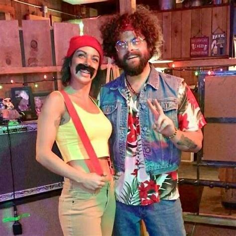 Couples Costume Nailed It Cheech And Chong Couples Halloween Outfits
