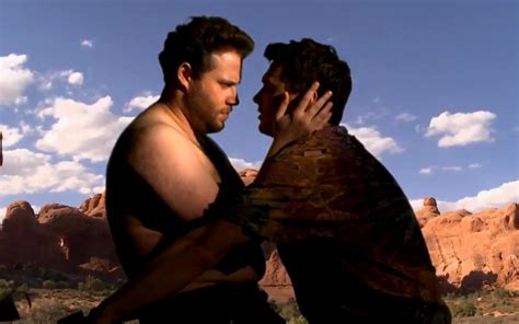 Watch Seth Rogen And James Franco Spoof Kanye S Bound Music Video
