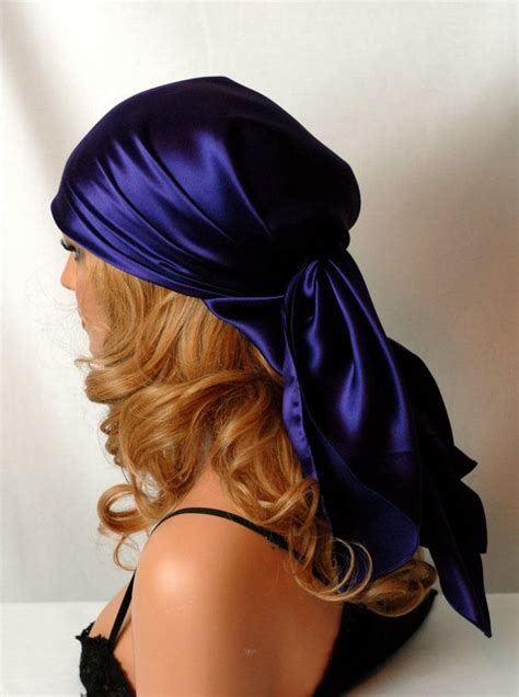 Silk Scarf Hair Scarf For Day Or Sleep Head Covering Pure Etsy Scarf Hairstyles Silk Scarf
