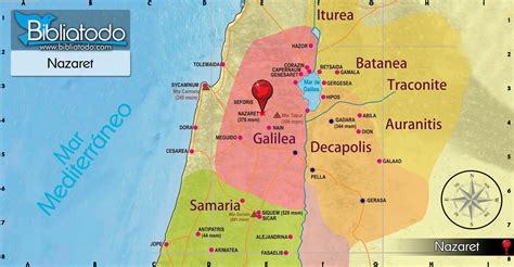 Nazaret Mapa Y Ubicación Geográfica