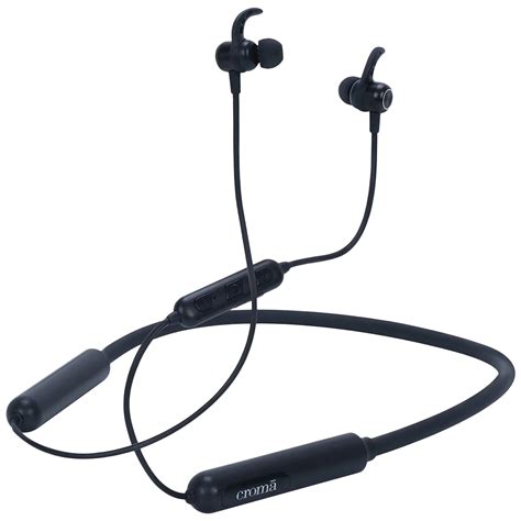 Buy Croma Neckband Type C Fast Charging Dual Connection 80h Playback