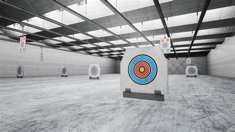Shooting Range Basement In Environments Ue Marketplace