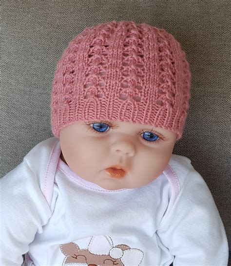 Babys Lace Beanie 0 To 12 Months Bethany