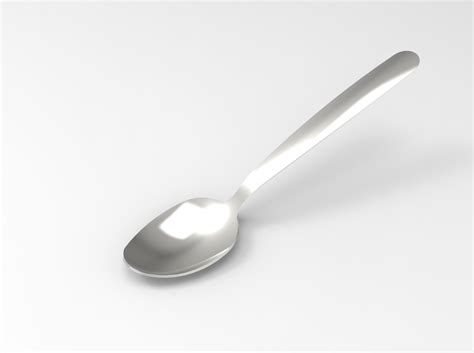 3D model Spoon kitchenware | CGTrader