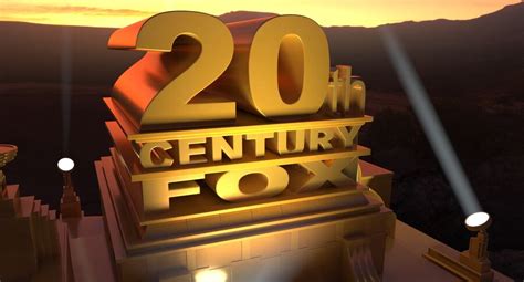 20th Century Fox Logo 3d Model Obj News Word