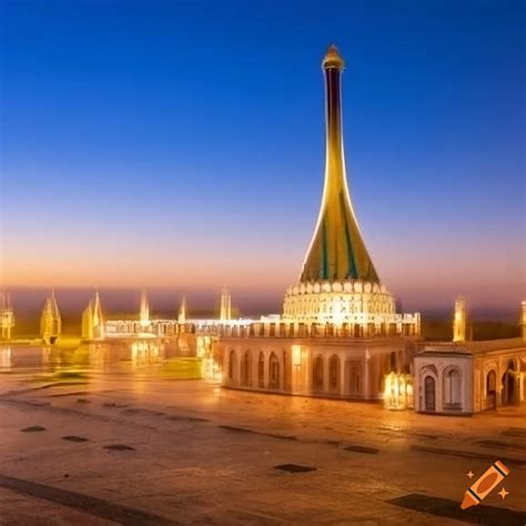 Cityscape Of Ashgabat Turkmenistan On Craiyon