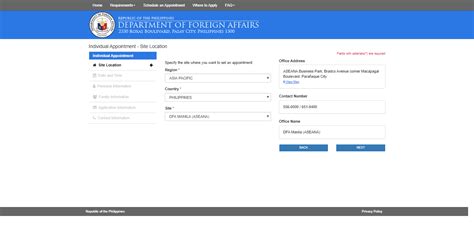 How To Schedule Dfa Online Appointment To Get A Passport