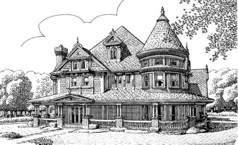 Victorian House Plan Chp 44458 At Monster House
