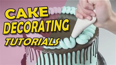 Cake Decorating Tutorials For Beginners Cake Videos Youtube