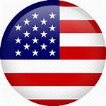 Flag Circle Usa Icon American America States