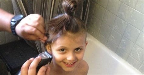 Mom Shaves Daughters Hair Off Popsugar Moms