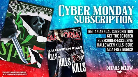 Black Friday 2021 Subscription Promotion Fangoria