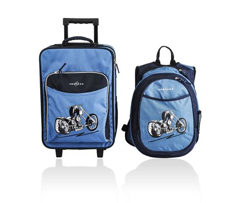Obersee Kids Luggage Suitcase And Backpack Set With Integrated Cooler