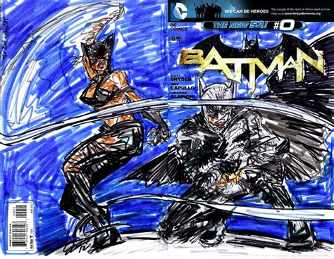 Batman 0 And My New 52 Catwoman By Joselrodriguesart On Deviantart