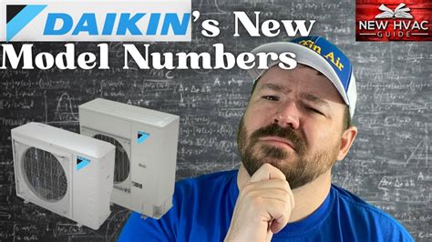Daikin S New Seer Model Numbers Revealed Youtube