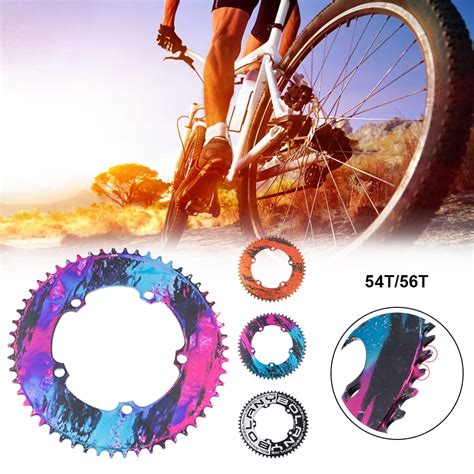 130bcd Folding Bicycle Chainring Ultra Light Narrow Electroplating