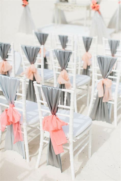 46 Elegant Grey And Coral Wedding Ideas Wedding Themes Summer Coral