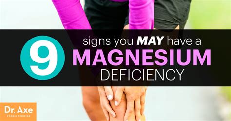 Magnesium Deficiency Symptoms And How To Treat Dr Axe