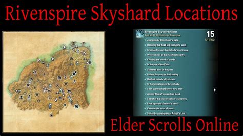 Eso Rivenspire Skyshard Map Hot Sex Picture