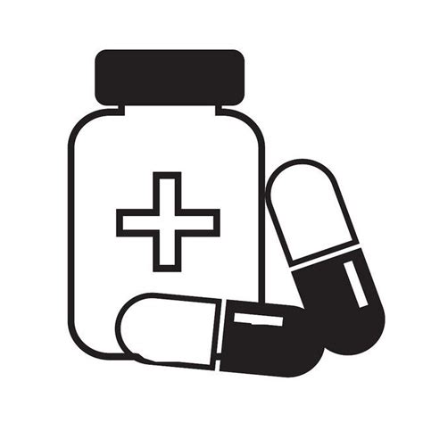 Medicine Icon Pill Icon Medication Button Free Images Pharmacy