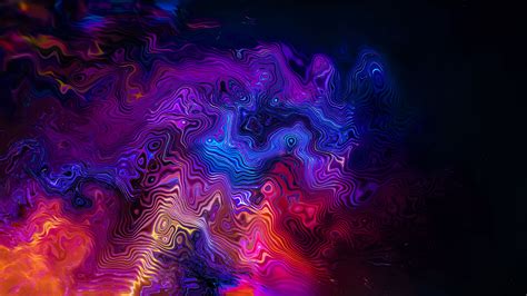 Multi Coloured Abstract Wave Hd Wallpapers Wallpaper Cave