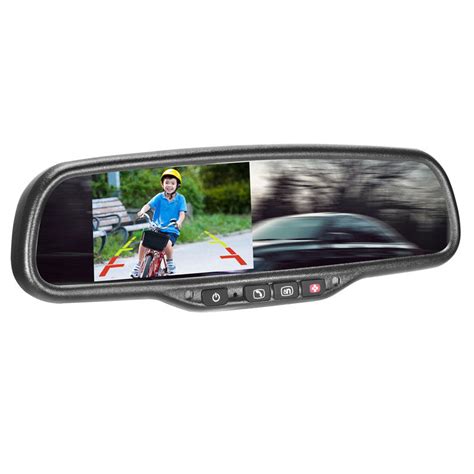 Oe Style 43 Rear View Mirror Monitor With Onstar For Chevrolet Buic