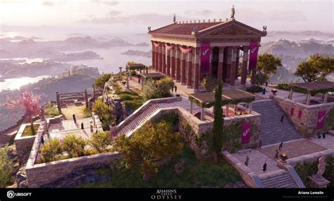 Ubisoft Quebec Assassin S Creed Odyssey Art Blast Artstation