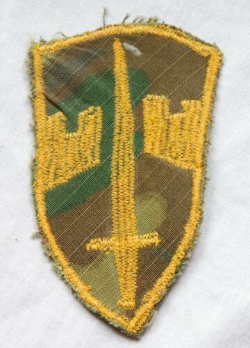 Vietnam Macv Patch Theater Hand Made Camo Military Assistance Command