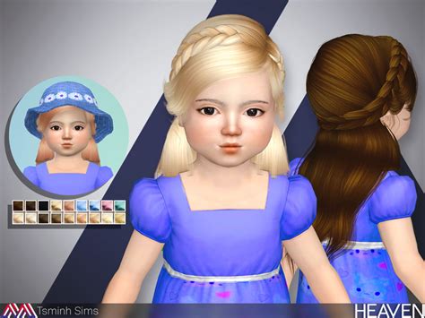 The Sims Resource Heaven Hair 33 Toddler