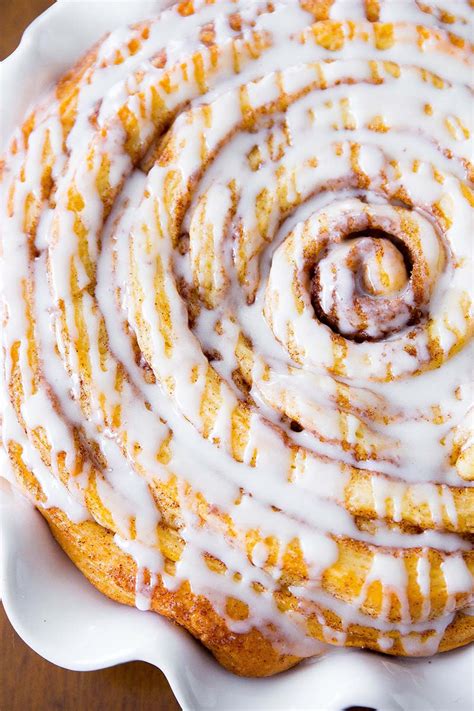 Maybe you would like to learn more about one of these? Giant Cinnamon Roll Cake recipe | Red Star Yeast