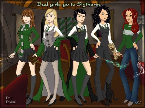 Bad Girls Go To Slytherin By Like A Mask On Deviantart