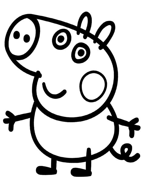 Imprimir Dibujos Para Colorear Peppa Pig Para Ninos Y Ninas Images