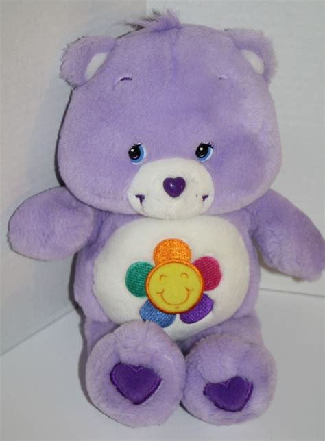 Purple Care Bear With Rainbow Arouse Online Diary Pictures Library