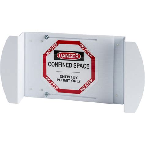 Buy Brady Confined Space Enter By Permit Only Sign Mega Depot