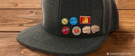 Custom Hat Pins Signature Pins