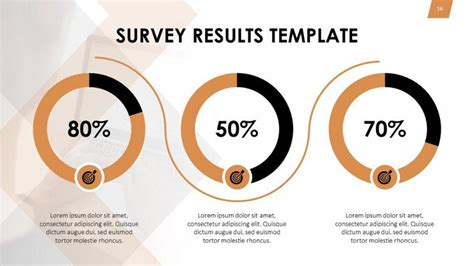 Survey Results Powerpoint Report Free Powerpoint Template