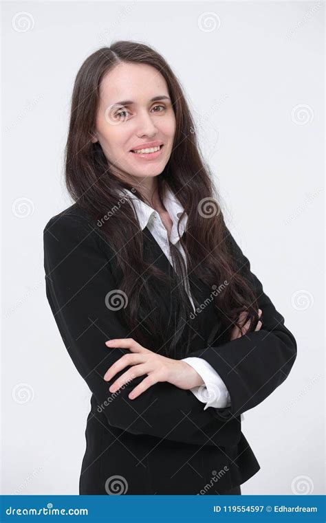 Portrait Of A Woman Lawyer In A Business Suit Stock Image Image Of