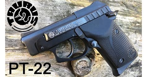 Gun Review Taurus Pt 22 Pocket Pistol In 22 Lr Video