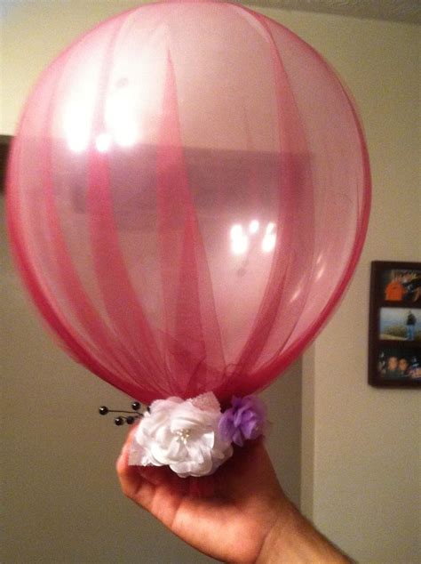 Balloons With Tulle Pinterest Inspired Pinterest