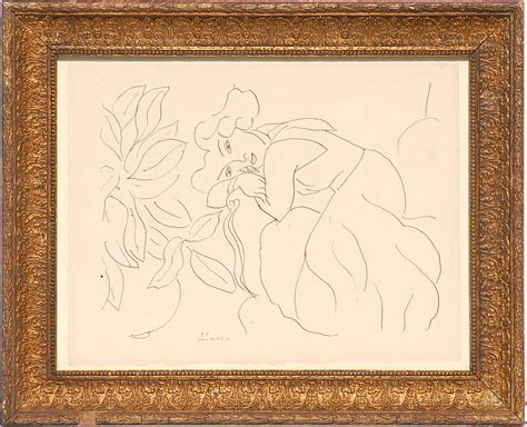 Henri Matisse C5 1943 Very Rare Collotype On Velin Darches