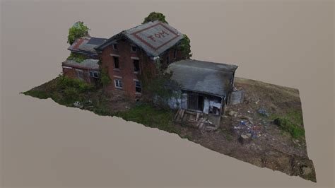 Abandoned House Download Free 3d Model By Jerrad Lancaster