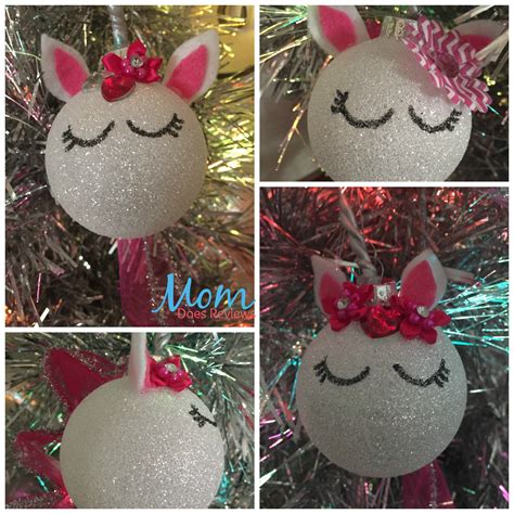 Diy Unicorn Ornament Craft Mom Does Reviews