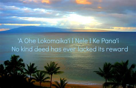 Positive Hawaiian Quotes Quotesgram