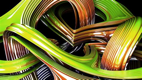 Green And Brown Fractal Hd Abstract Wallpapers Hd Wallpapers Id 38512